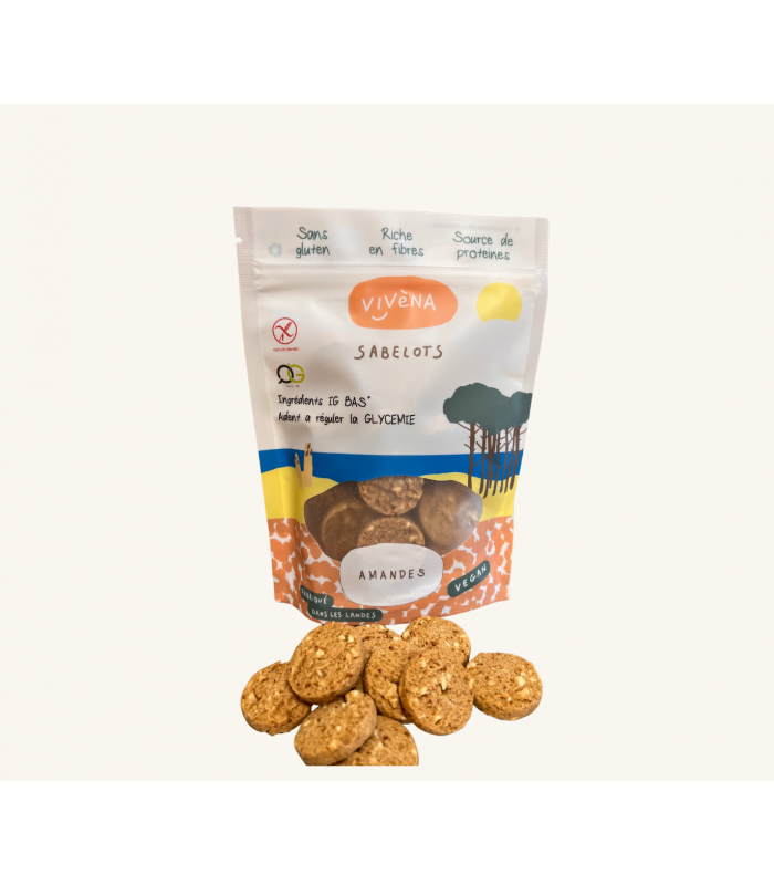 Sabelots Amandes sans gluten et IG bas