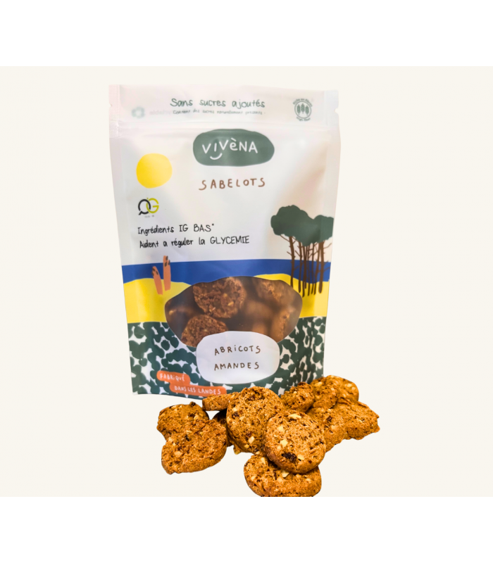 Sabelots Abricot-amandes sans sucres ajoutés