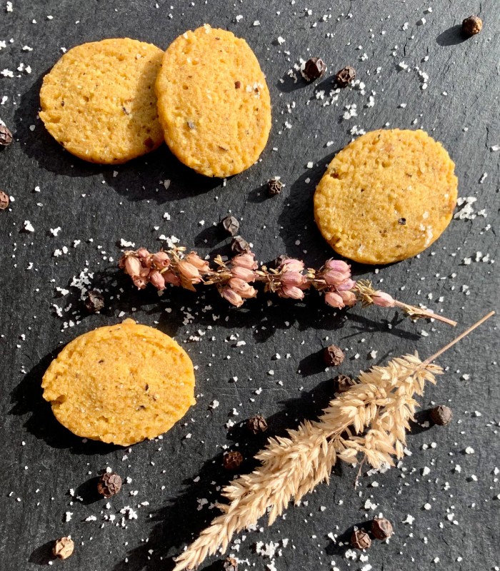 Crackers Poivre noir /120g - petit épeautre - Ingrédients IG BAS