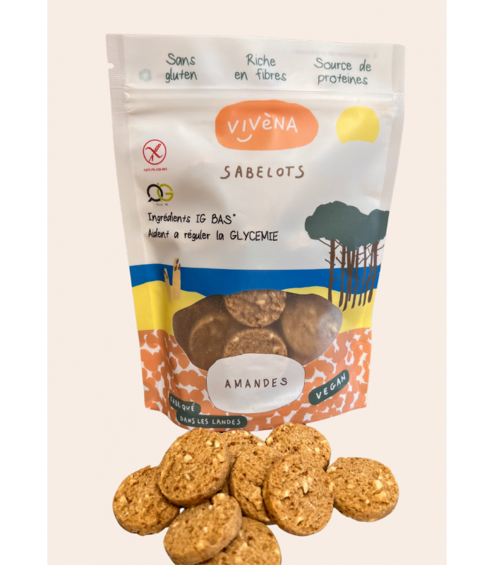Sabelots Amandes sans gluten et IG bas