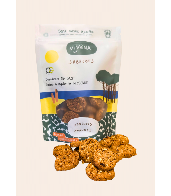 Sabelots Abricot-amandes sans sucres ajoutés